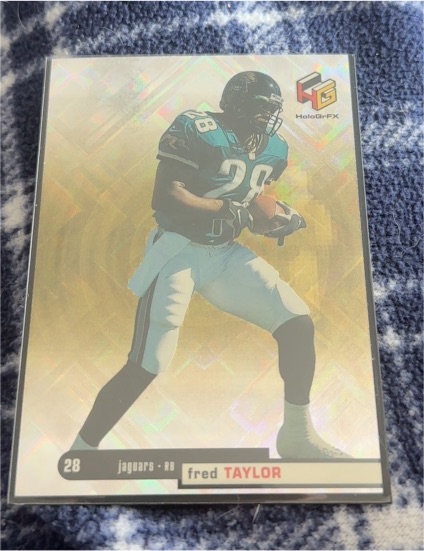 1999 Upper Deck HoloGrFX #28 Fred Taylor — front