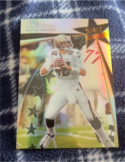 2022 Panini Select Draft Picks Select Stars #SS-MR Matt Ryan — front