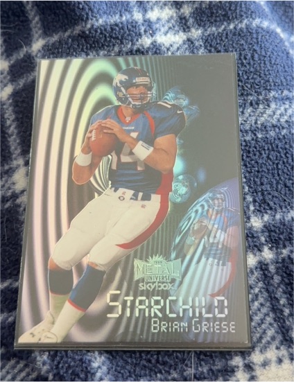 1999 Skybox Metal Universe Starchild #17SC Brian Griese — front