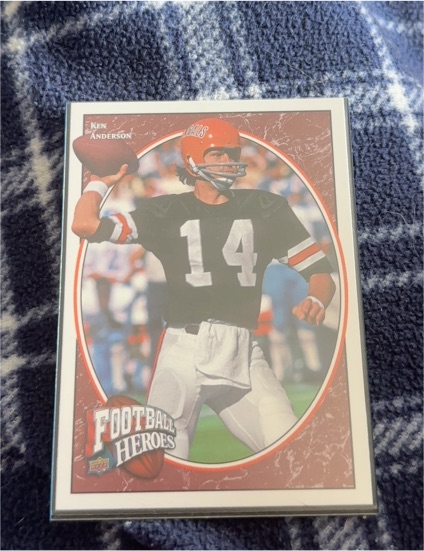 2008 Upper Deck Football Heroes #238 Ken Anderson — front