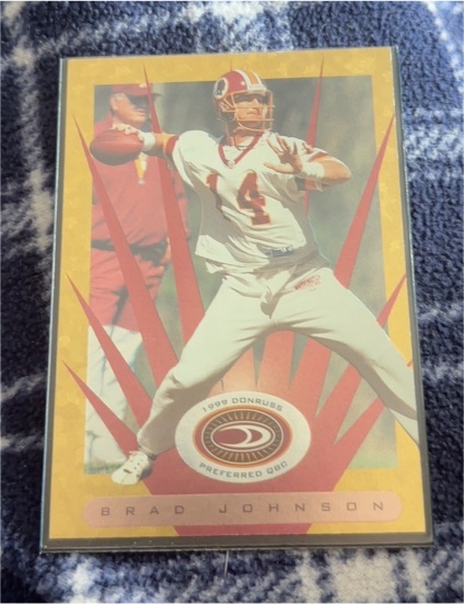 1999 Donruss Preferred QBC #62 Brad Johnson — front