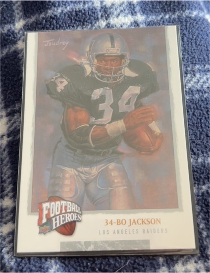 2008 Upper Deck Football Heroes #207 Bo Jackson — front