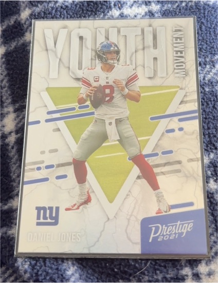 2021 Panini Prestige #YM-20 Youth Movement Daniel Jones — front
