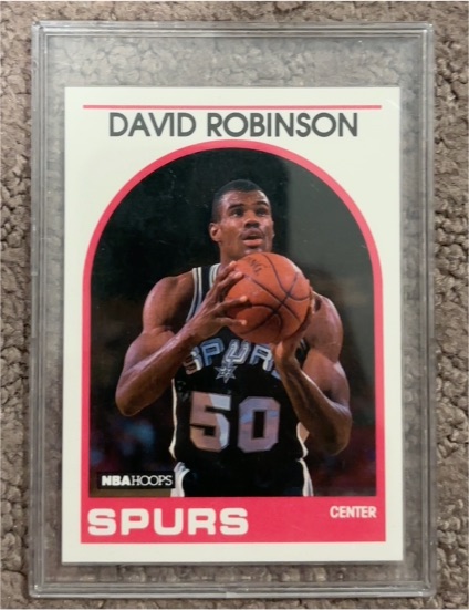 1989-90 NBA Hoops #310 David Robinson — front