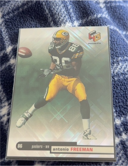 1999 Upper Deck HoloGrFX #22 Antonio Freeman — front