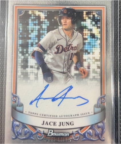 2024 Bowman Sterling #PA-JJ Jace Jung — front