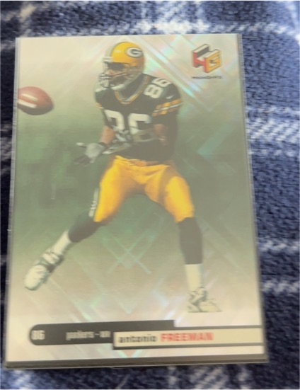 1999 Upper Deck HoloGrFX #06 Antonio Freeman — front