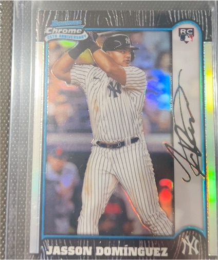 2024 Bowman Chrome #BC25-2 Jasson Dominguez — front