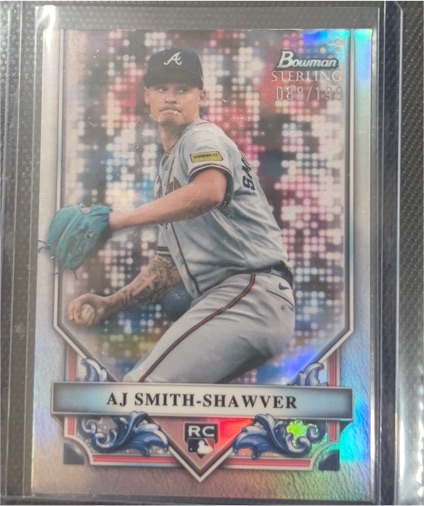 2024 Bowman Sterling #BSR-24 AJ Smith-Shawver — front