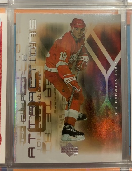 2001-02 Upper Deck Gate Attractions #GA12 Steve Yzerman — front