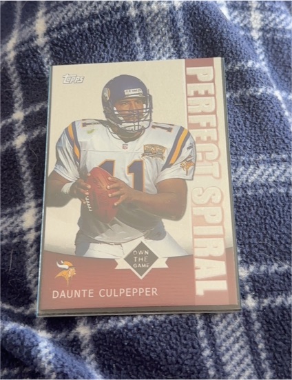 2001 Topps Own the Game Perfect Spiral #PS4 Daunte Culpepper — front
