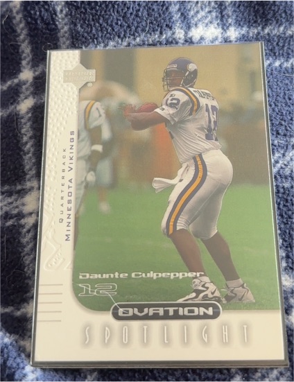2000 Upper Deck Ovation Spotlight #OS11 Daunte Culpepper — front