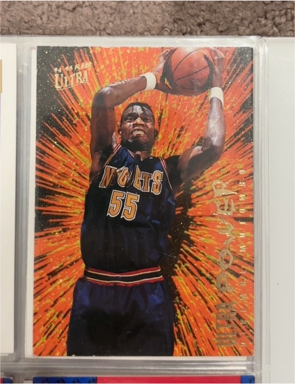 1994-95 Fleer Ultra #6 Dikembe Mutombo Ultra Power — front