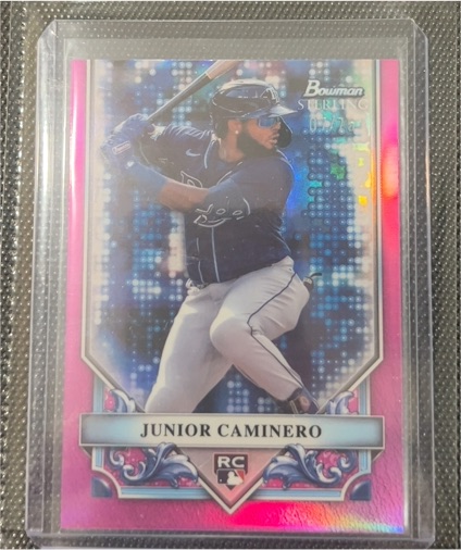 2024 Bowman Sterling #BSR-13 Junior Caminero — front
