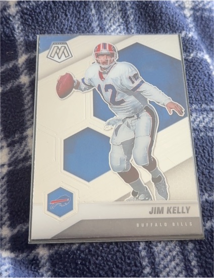 2021 Panini Mosaic #27 Jim Kelly — front