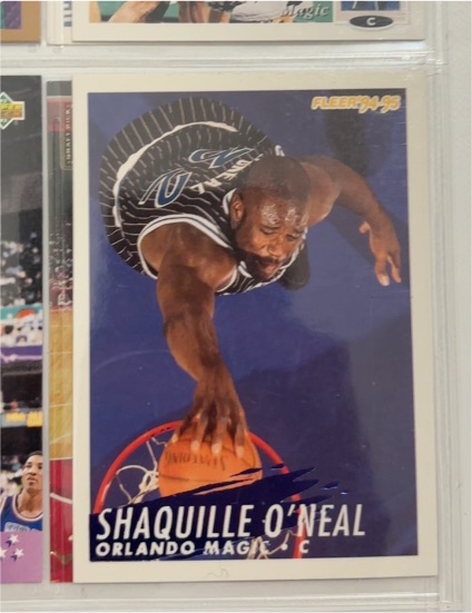 1994-95 Fleer #160 Shaquille O'Neal — front