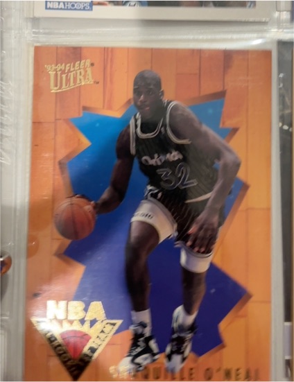 1993-94 Fleer Ultra #5 Shaquille O'Neal NBA All Rookie Team — front