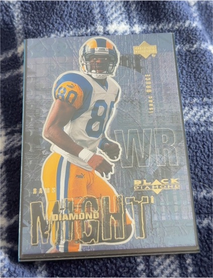 2000 Upper Deck Black Diamond #DM10 Isaac Bruce — front
