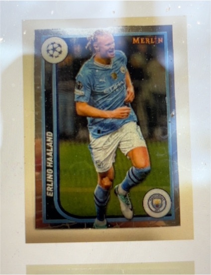 2023-24 Topps Merlin UEFA #73 Erling Haaland — front
