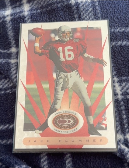 1999 Donruss Preferred #72 Jake Plummer Arizona Cardinals Silver — front