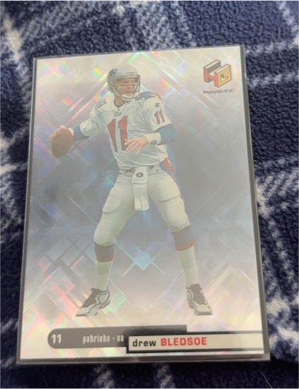 1999 Upper Deck HoloGrFX #33 Drew Bledsoe — front
