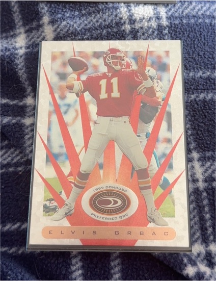 1999 Donruss Preferred QBC #59 Elvis Grbac — front