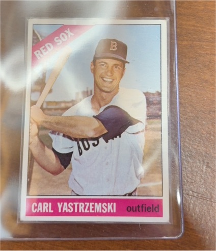 1966 Topps #70 Carl Yastrzemski — front