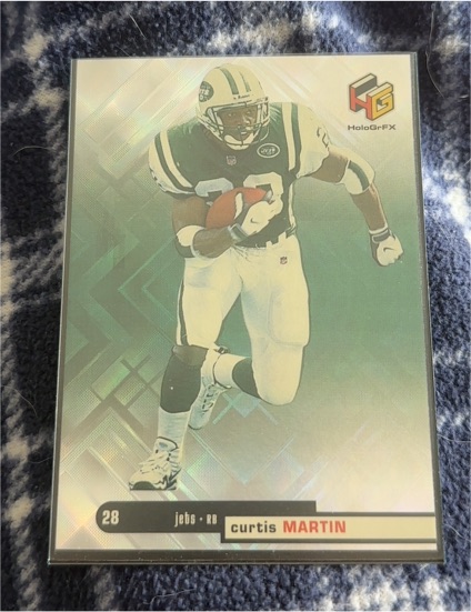 1999 Upper Deck HoloGrFX #39 Curtis Martin — front