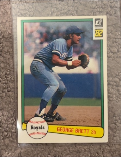 1982 Donruss #34 George Brett — front