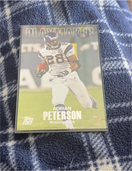 2011 Topps RR #P-AP Adrian Peterson Playmaker — front
