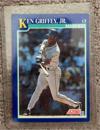 1991 Score #2 Ken Griffey, Jr. — front