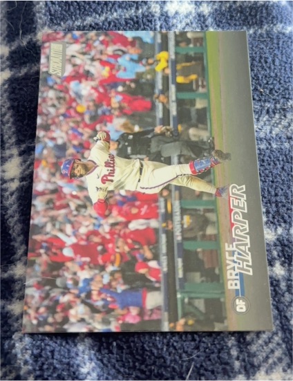 2023 Topps Stadium Club #1 Bryce Harper — front