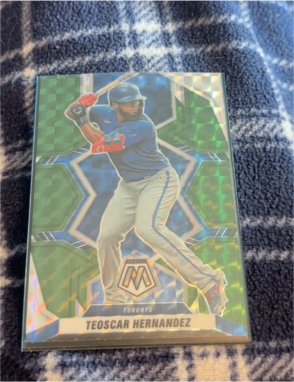 2022 Panini Mosaic #13 Teoscar Hernandez — front