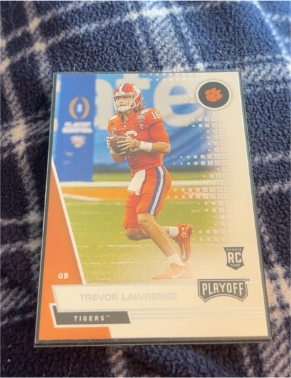 2021 Panini Chronicles Draft Picks Playoff #379 Trevor Lawrence — front