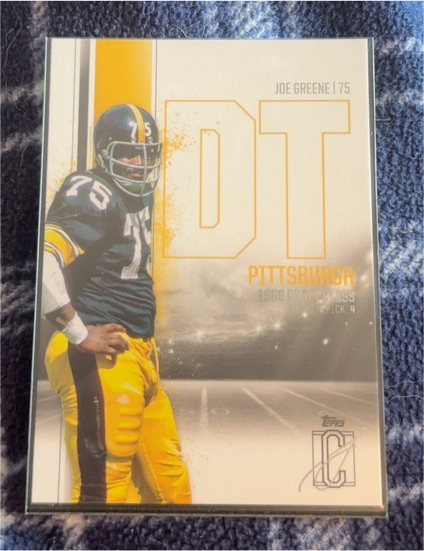 2024 Topps Signature Class #50 Joe Greene — front