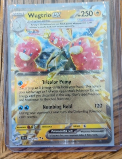 2024 Pokémon SV05: Temporal Forces #60 Wugtrio ex — front