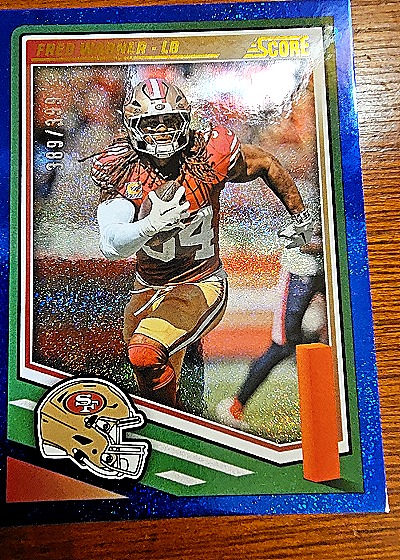 2025 Panini Score #118 Fred Warner — front