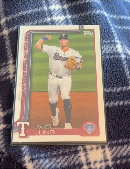 2025 Topps Series 1 #117 Josh Jung — front