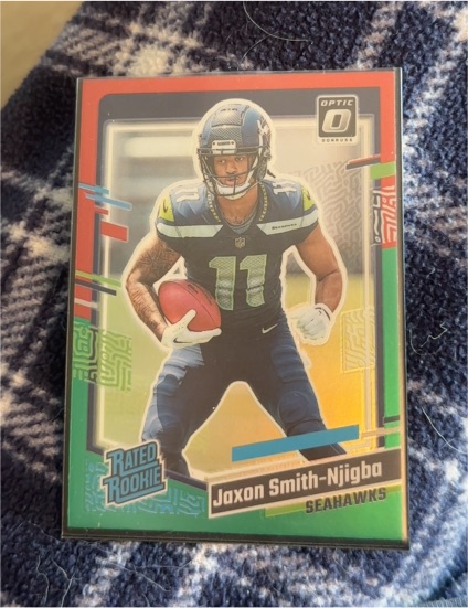 2023 Donruss Optic #390 Jaxon Smith-Njigba — front