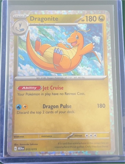 2024 Pokemon McDonald's Promo #012 Dragonite — front