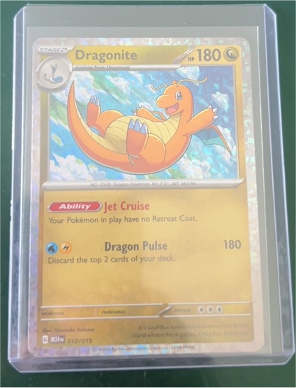 2024 Pokémon McDonald's Promo #012 Dragonite — front