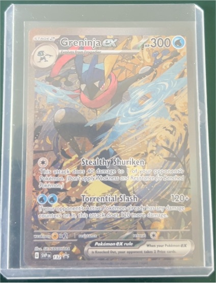 2024 Pokémon SVP #132 Greninja EX — front