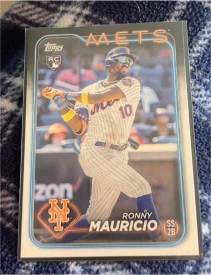 2024 Topps #224 Ronny Mauricio — front
