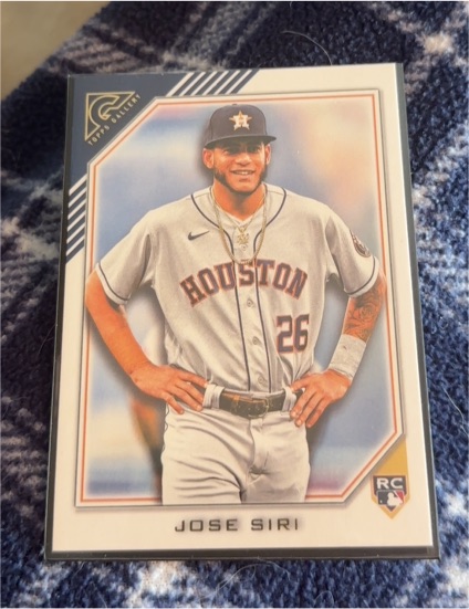 2022 Topps Gallery #88 Jose Siri — front