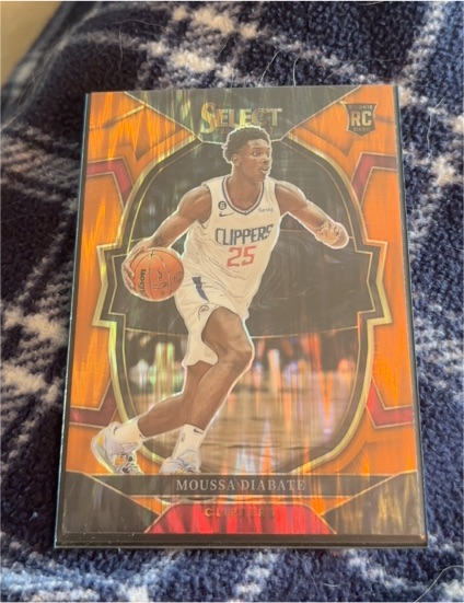 2022-23 Panini Select #92 Moussa Diabate Concourse RC — front