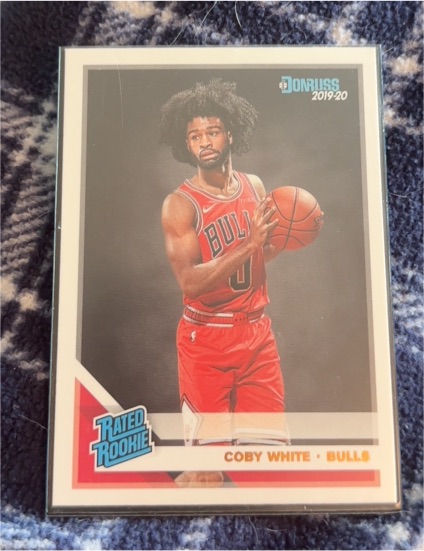 2019-20 Panini Donruss #206 Coby White — front