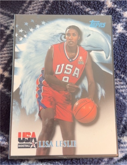 2000 Topps Team USA #83 Lisa Leslie — front