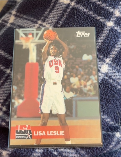 2000 Topps Team USA #38 Lisa Leslie — front