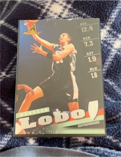 1998 Pinnacle WNBA #17 Rebecca Lobo — front
