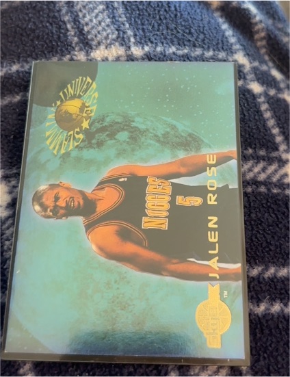 1994-95 Skybox Slammin' Universe #SU23 Jalen Rose — front
